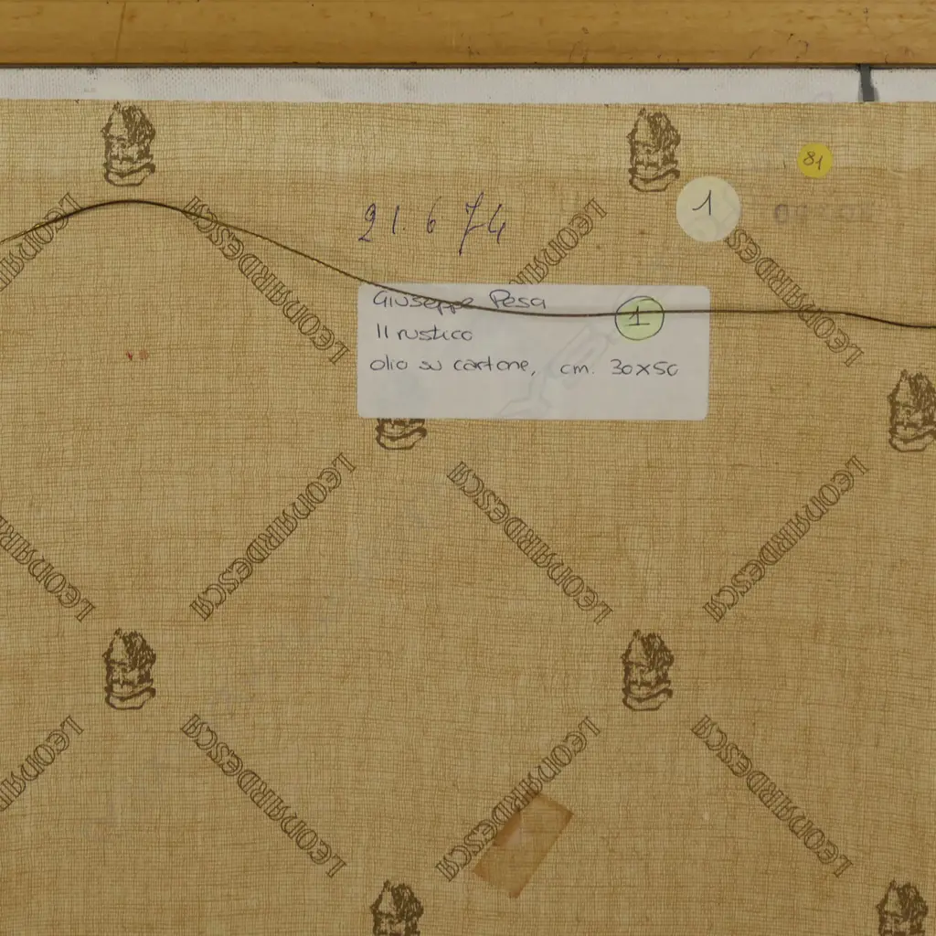 Giuseppe Pesa (Italy 1928-1992) ‘Il Rustico’ Image 1++