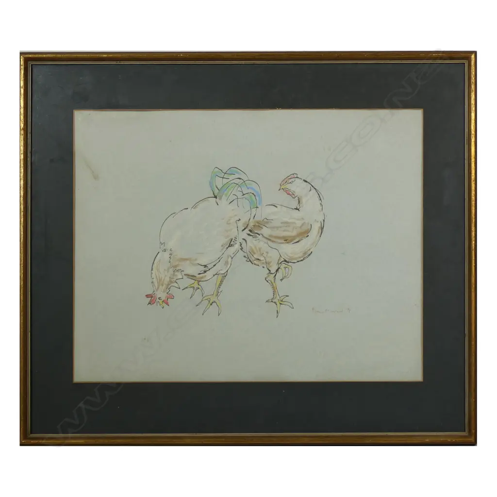 Artist unknown ‘Hens’ Image 1++