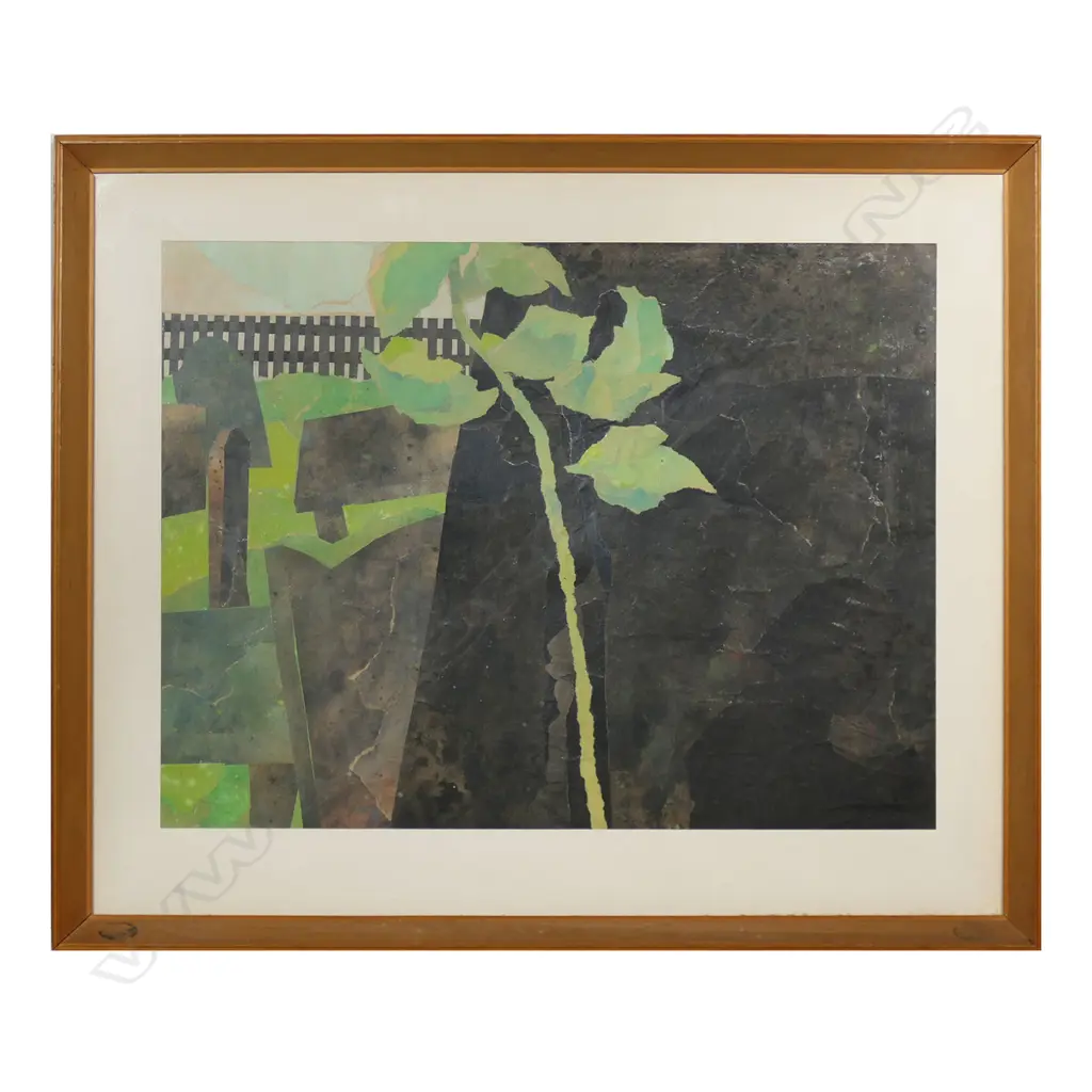 Artist unknown -  Graveyard landscape Image 1++