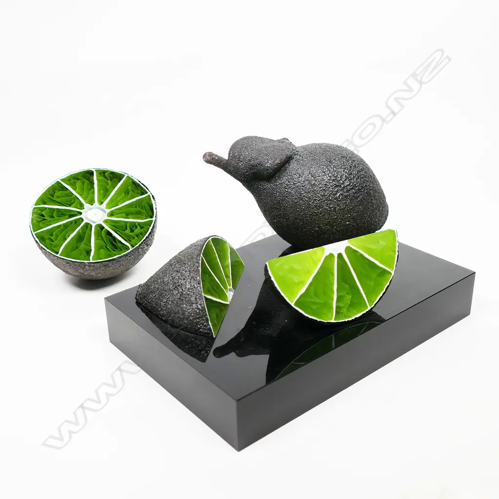 Elliot Walker (London) 'This Lime' glass sculpture, Image 1++
