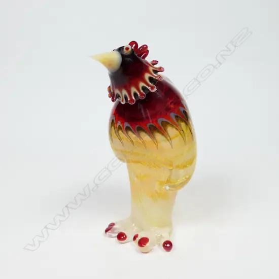 Richard Clements Chameleon Glass Human Being “Chock with the Lump” scent bottle,