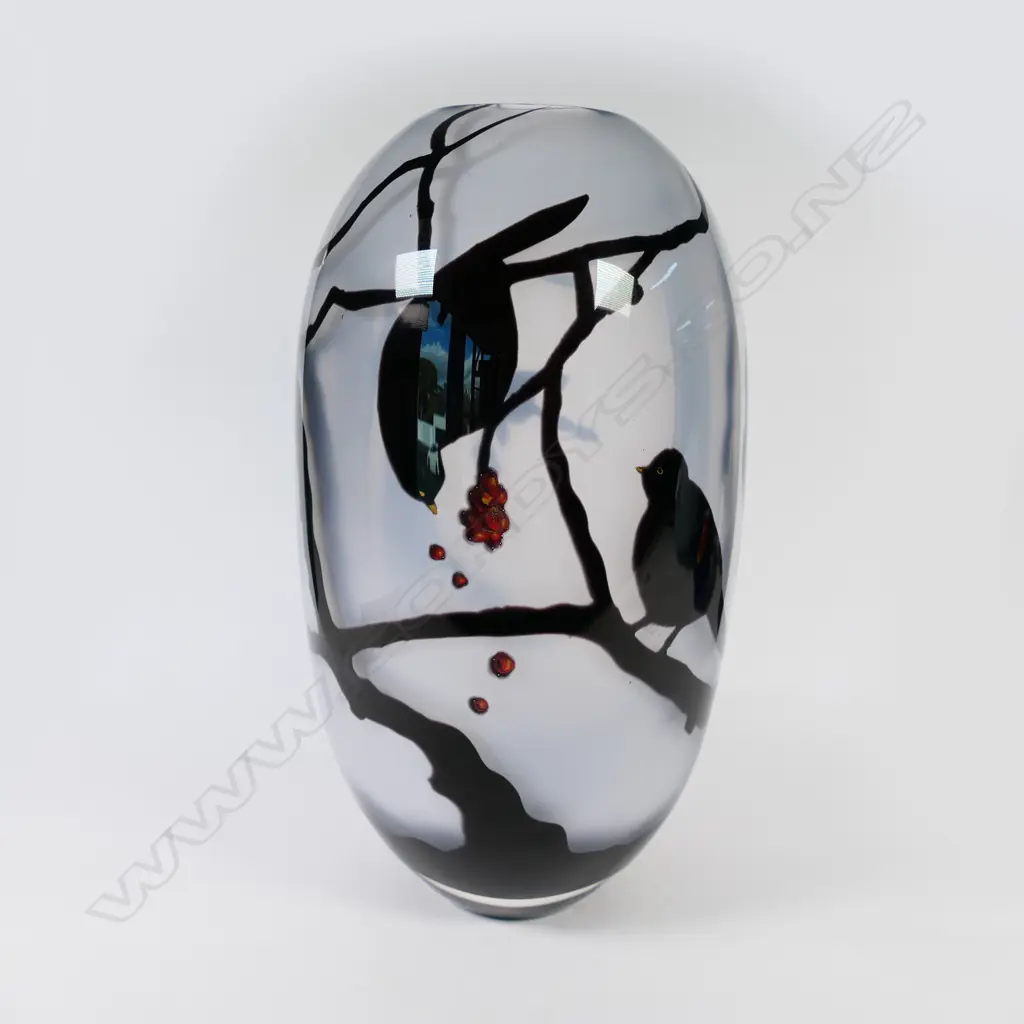 Sven-Åke Carlsson (Sweden)Transjö art glass vase, Image 1++