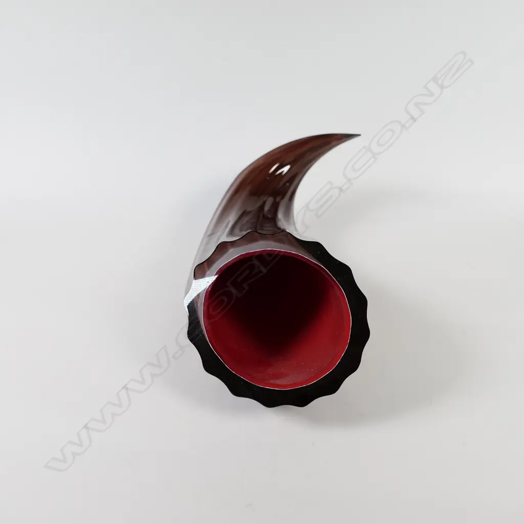 Roger Tye (U.K.) art glass cone form, Image 1++
