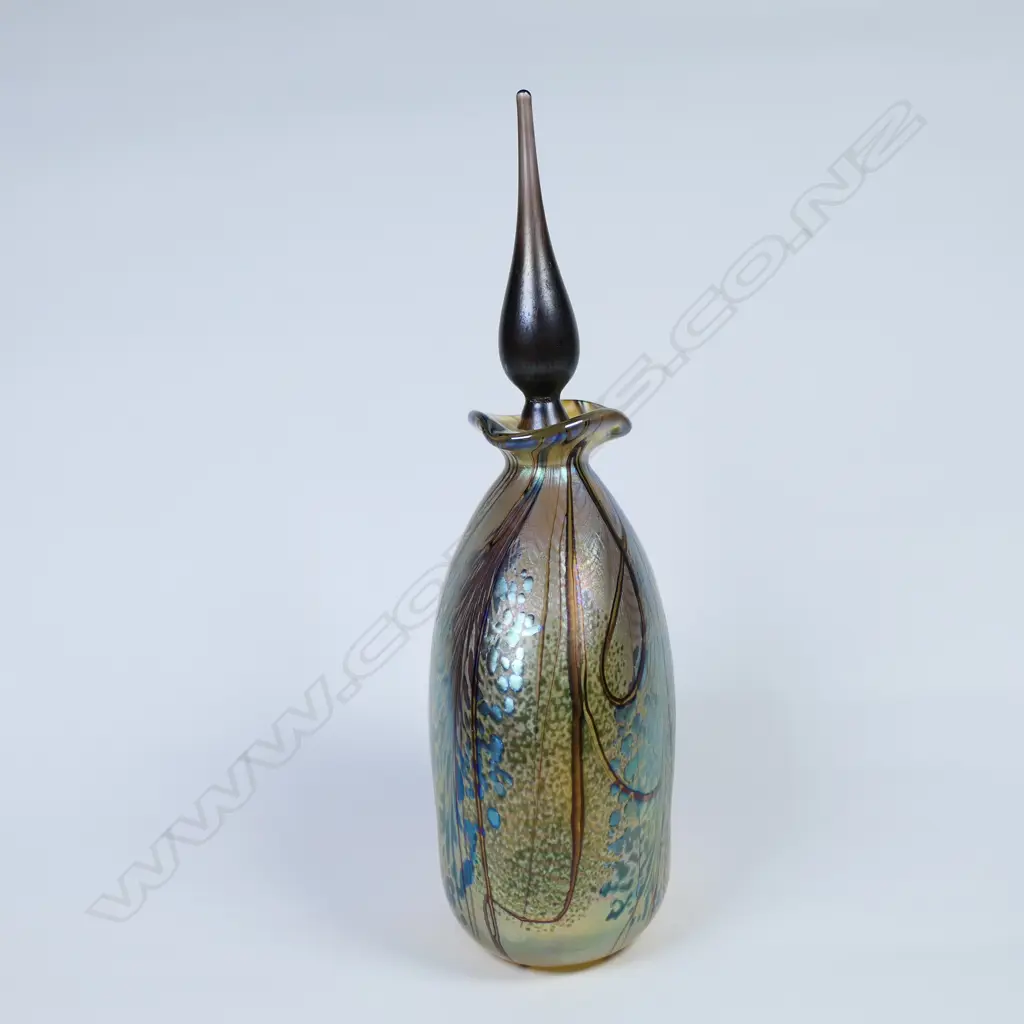 Richard Gosling art glass scent bottle, Image 1++