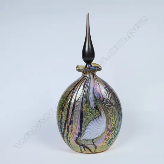 Richard Gosling art glass scent bottle,