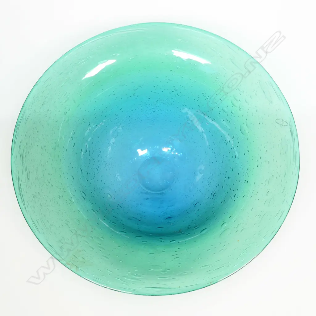Ola & Marie Hoglund large art glass flared bowl, Image 1++