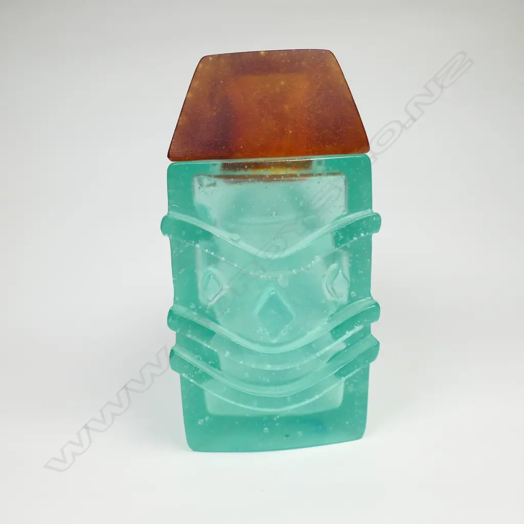 Emma Camden Glass House series cast glass sculpture, Image 1++