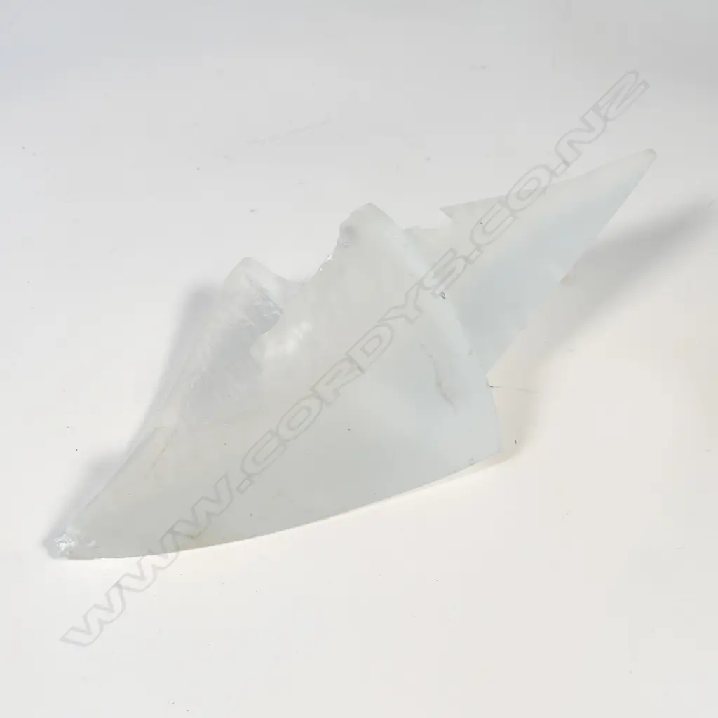 Emma Camden cast glass two piece sculpture, Image 1++