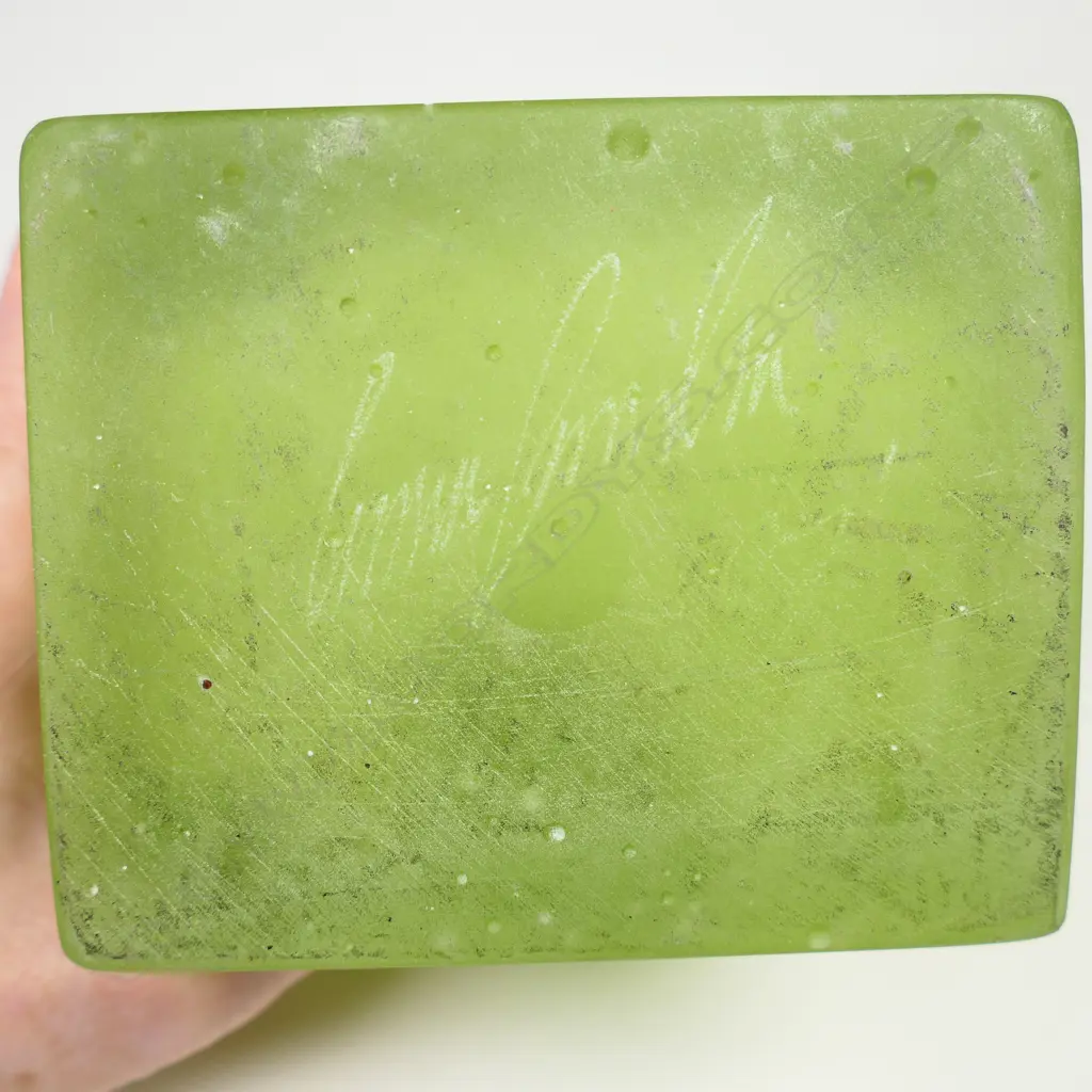 Emma Camden Glass House series cast glass sculpture, Image 1++