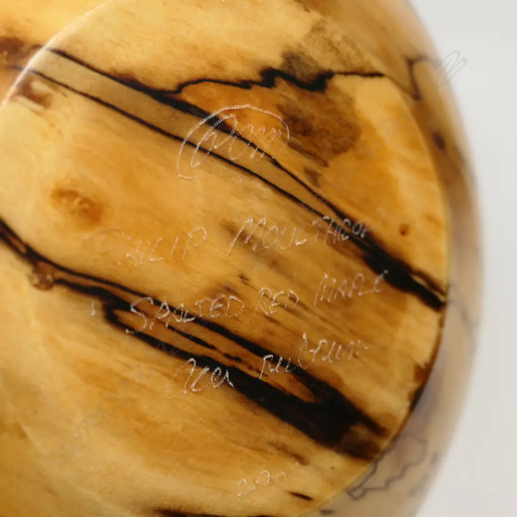Philip Moulthrop 'Spalted Red Maple' bowl, Image 1++