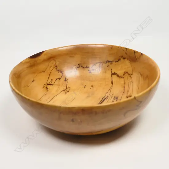 Philip Moulthrop 'Spalted Red Maple' bowl,
