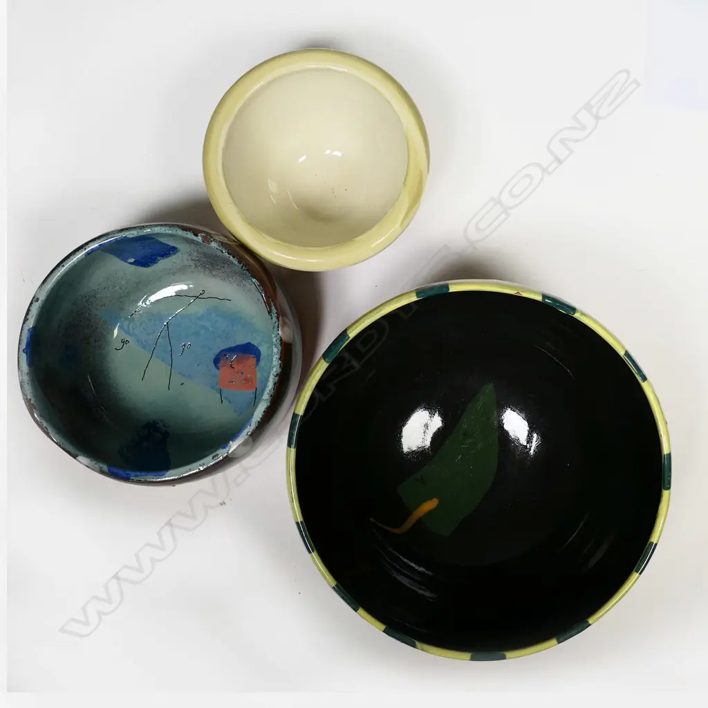 Three Steve Fullmer various bowls, Image 1++