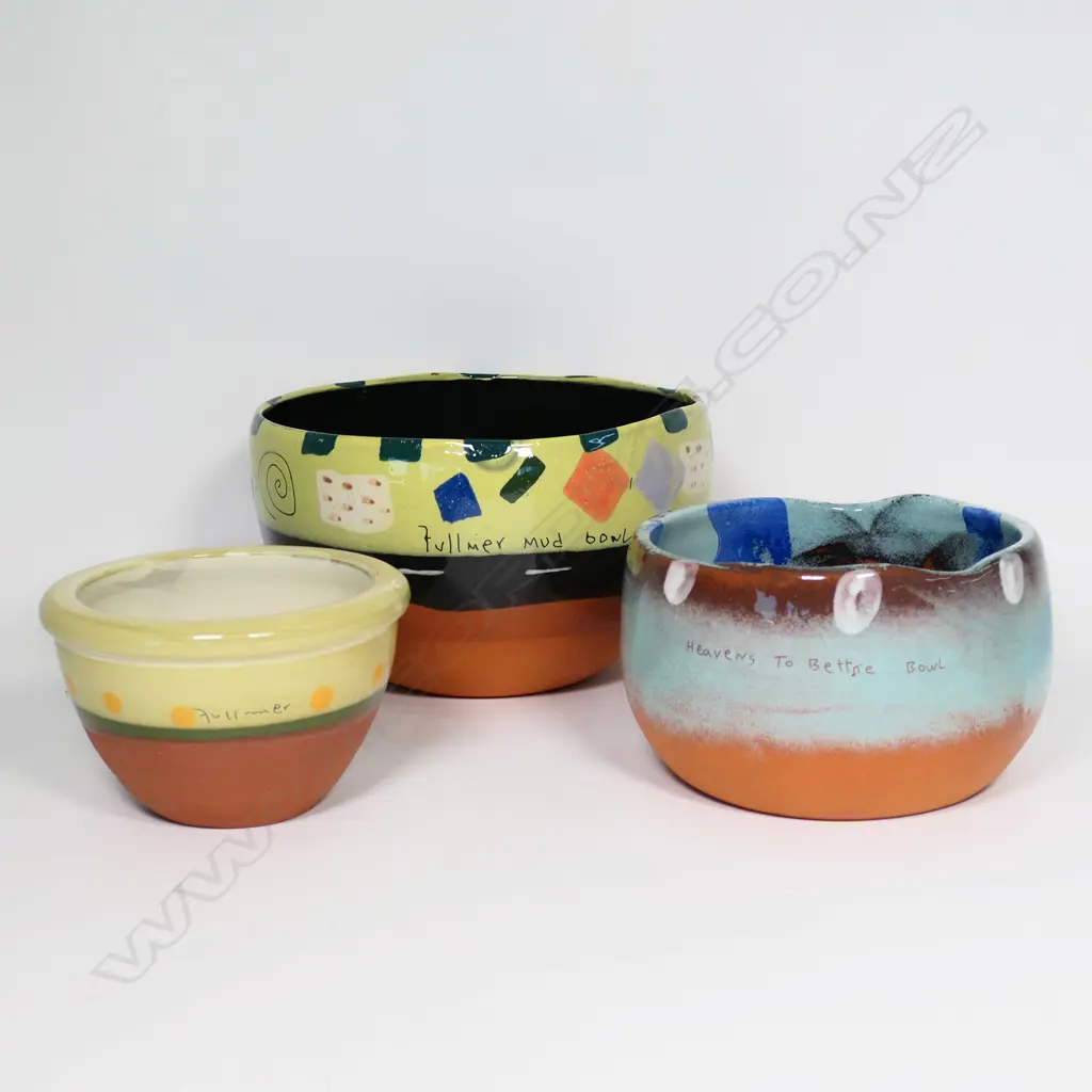 Three Steve Fullmer various bowls, Image 1++
