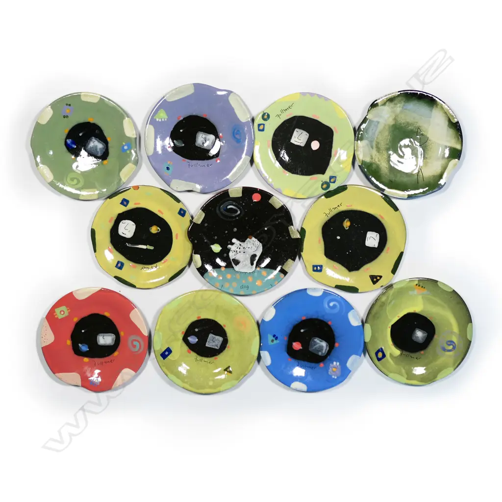 Eleven Steve Fullmer side plates, Image 1++