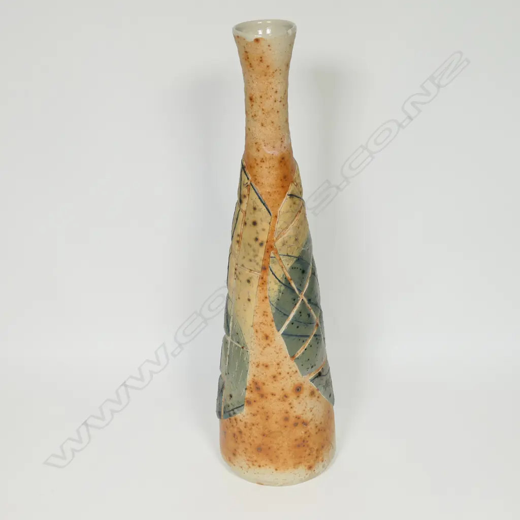 Potter unknown tall tapered vase, Image 1++