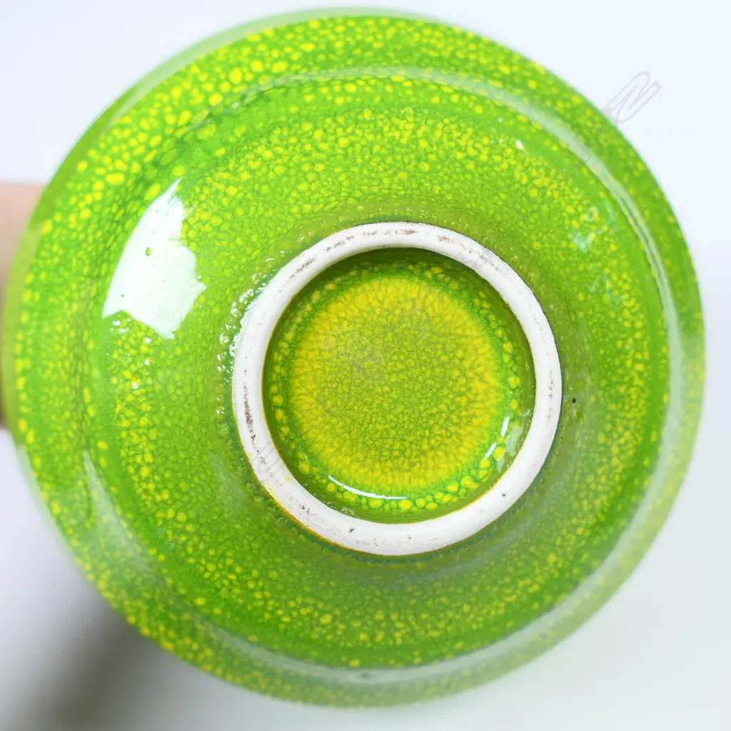 John Parker bright green glazed specimen vase, Image 1++