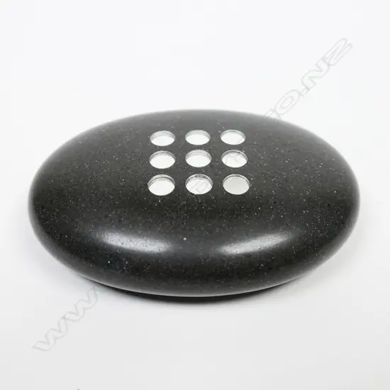 John Edgar flat oval stone,