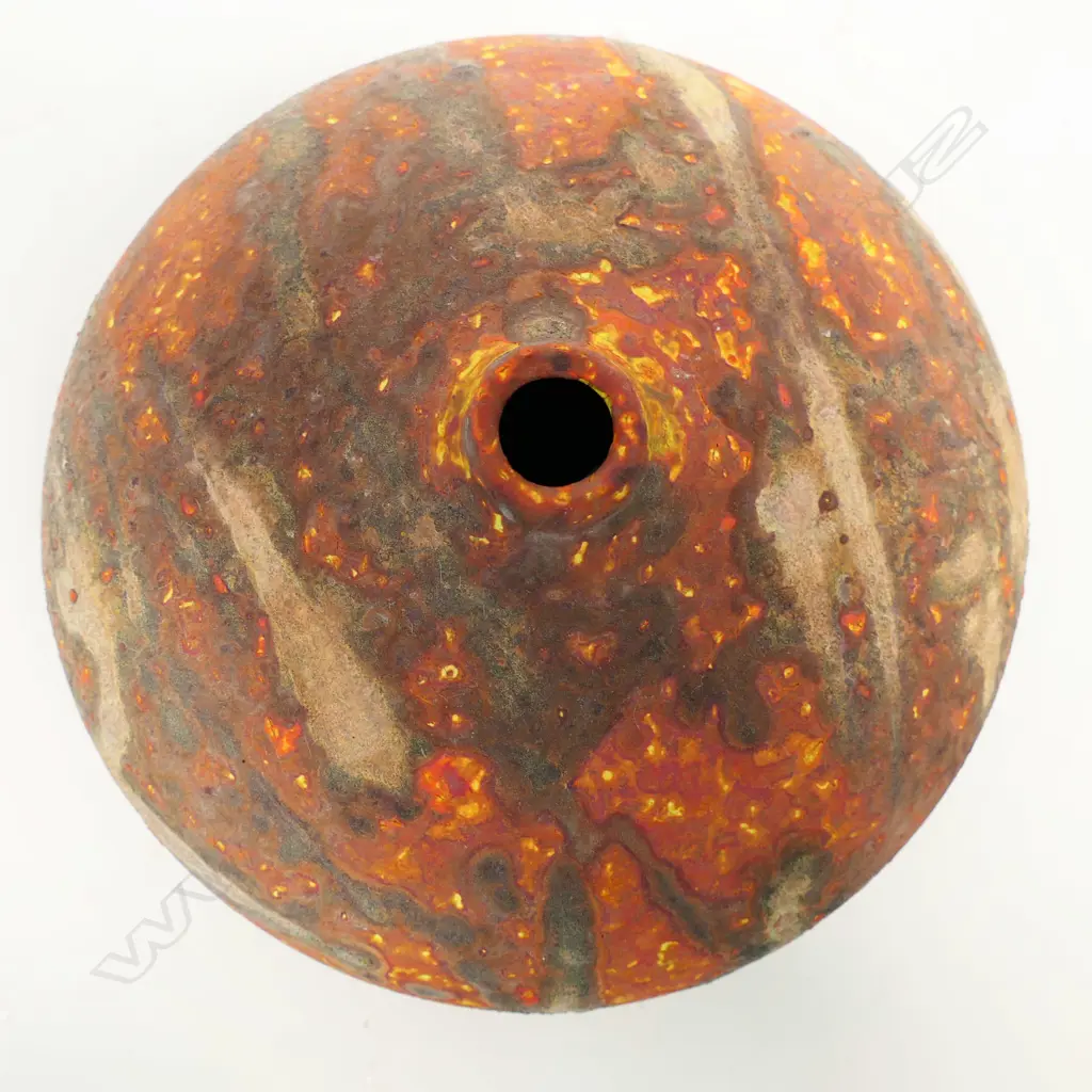 Peter Andersson (Australian) Studio Pottery squat ovoid vase, Image 1++