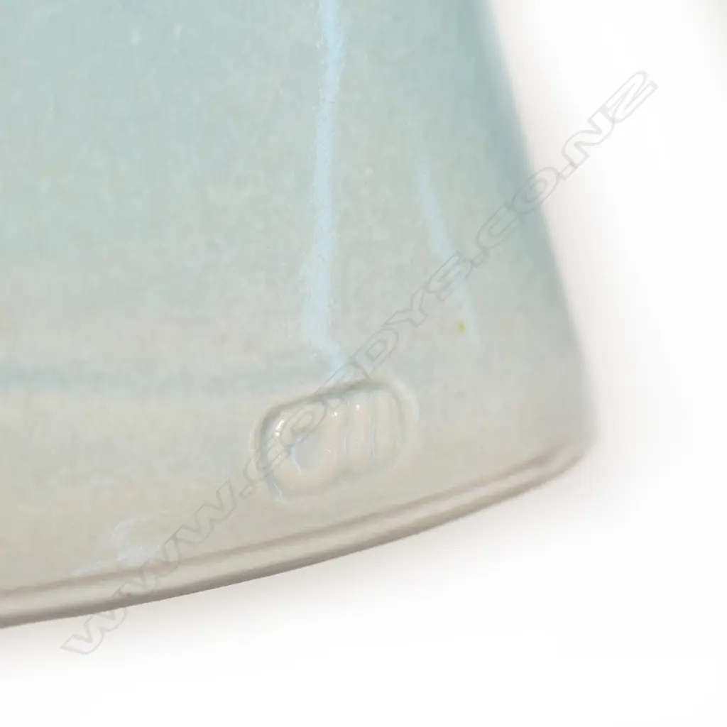 Chris Weaver eleven piece blue celadon table ware, Image 1++
