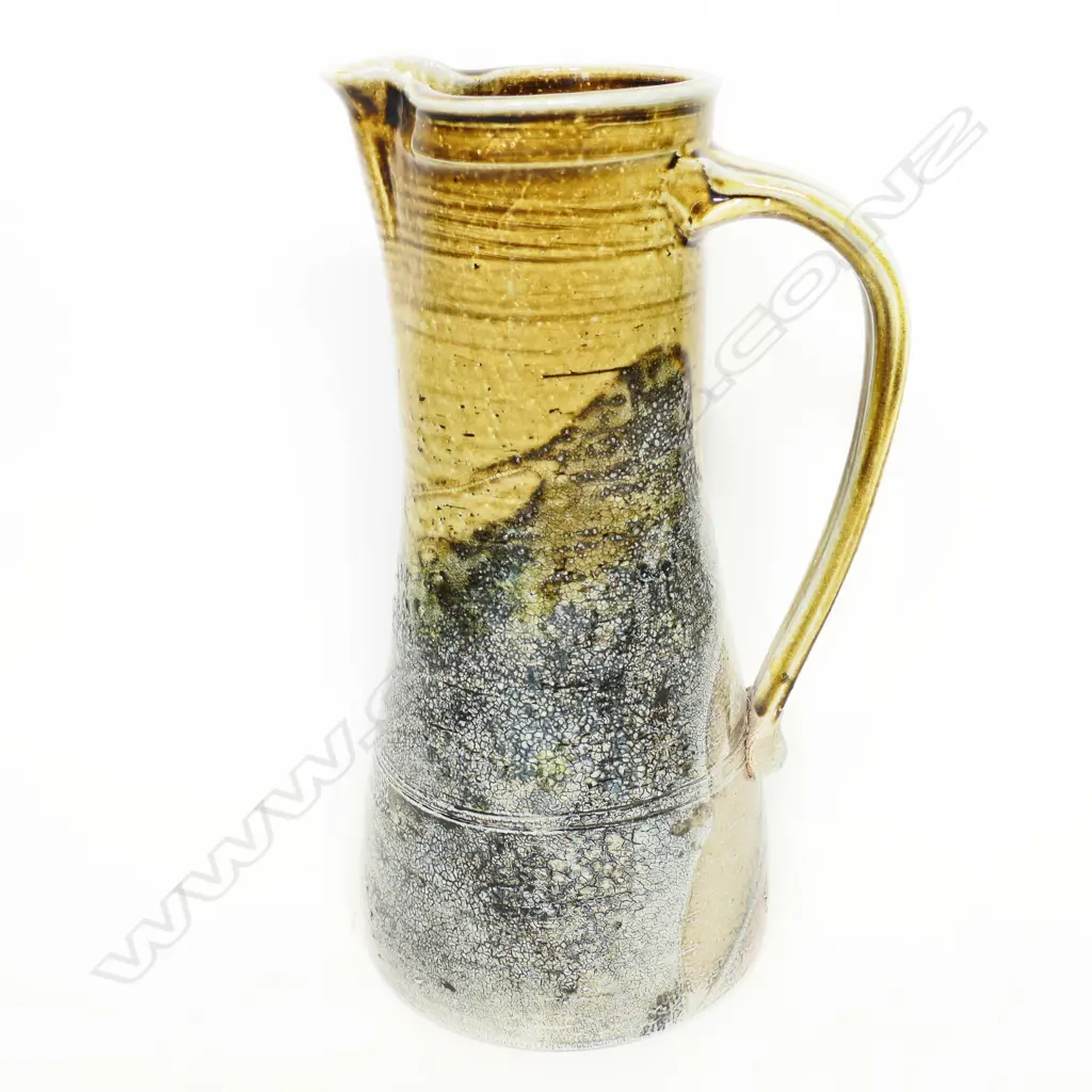Carol Stewart (Auckland) large pottery jug, Image 1++