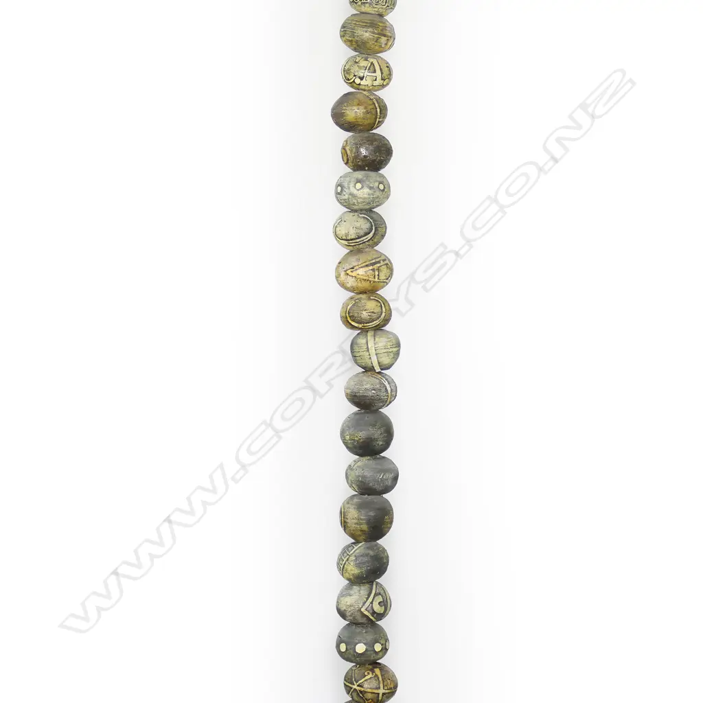 A multi pottery sphere single strand wire long sculpture 'C.A.C' Colonial Arms Company, Image 1++