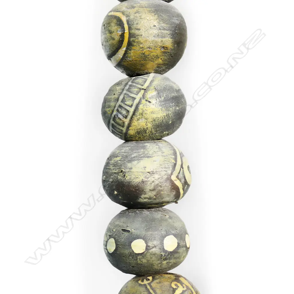 A multi pottery sphere single strand wire long sculpture 'C.A.C' Colonial Arms Company, Image 1++