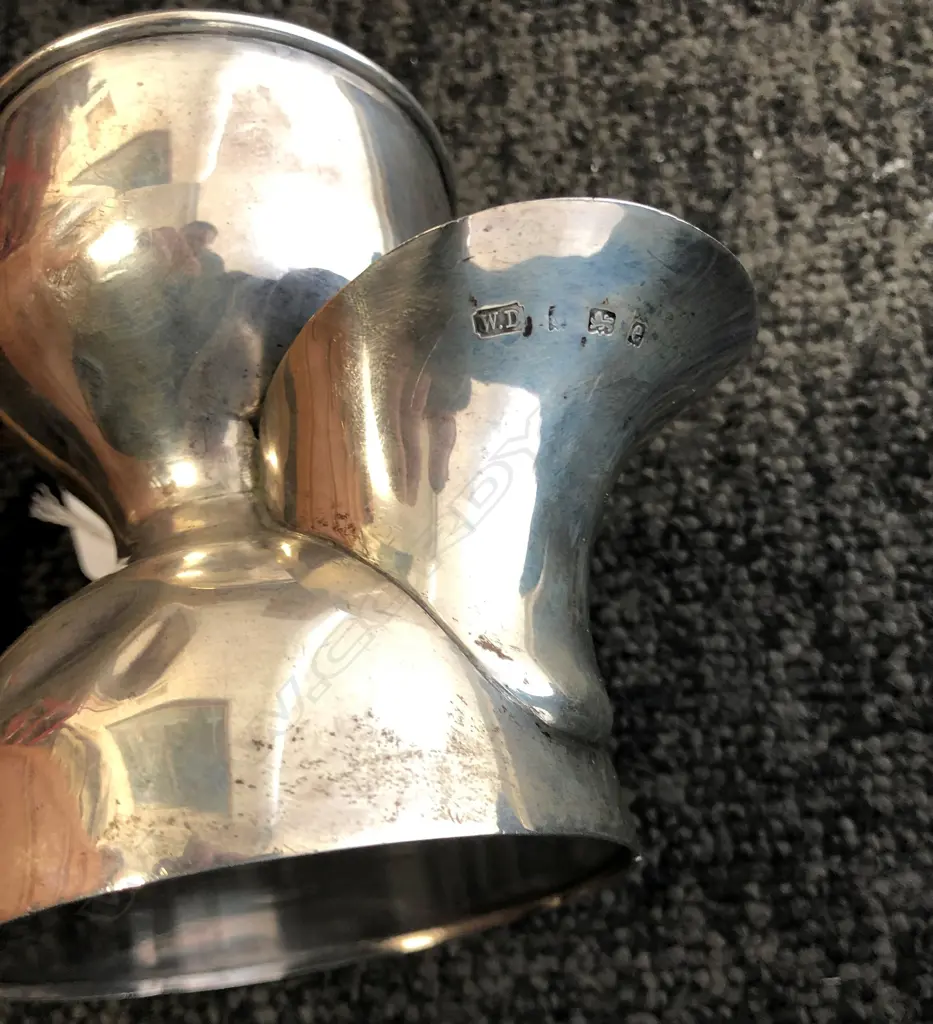 STG SILVER (BIRMINGHAM 1904) RMS CORINTHIC SHAVING CUP - H. 100MM  Image 1++