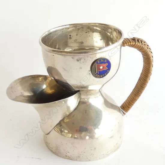 STG SILVER (BIRMINGHAM 1904) RMS CORINTHIC SHAVING CUP - H. 100MM 