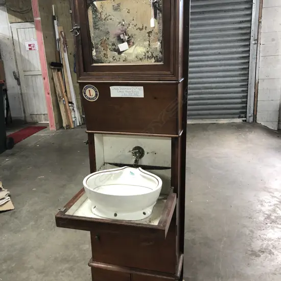 USSCo LTD CABIN WASH CABINET W BASIN 