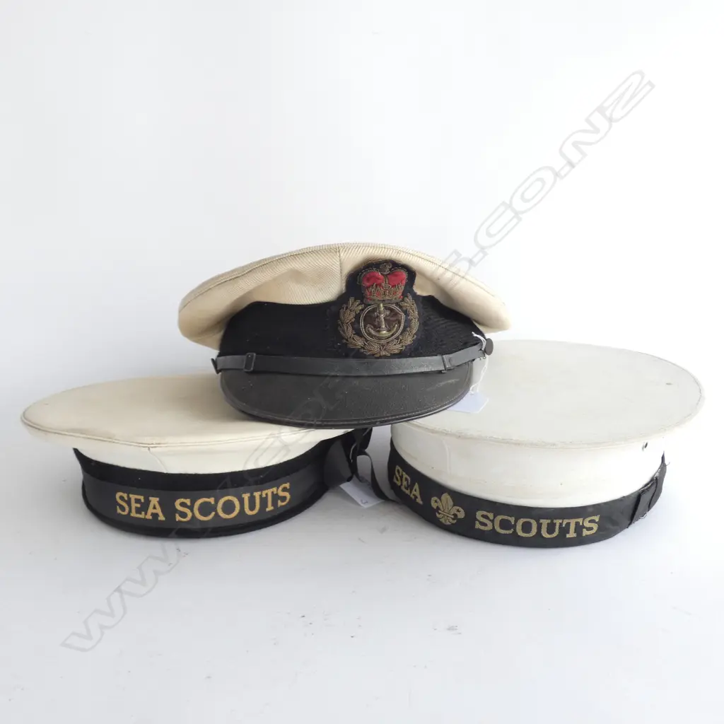 PR SEA SCOUTS HATS & NAVAL CAP Image 1++