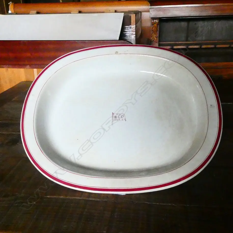 19thC 'B.C.Co' CHINA ASHETTE by CHRISTIE BROS. GLASGOW Image 1++