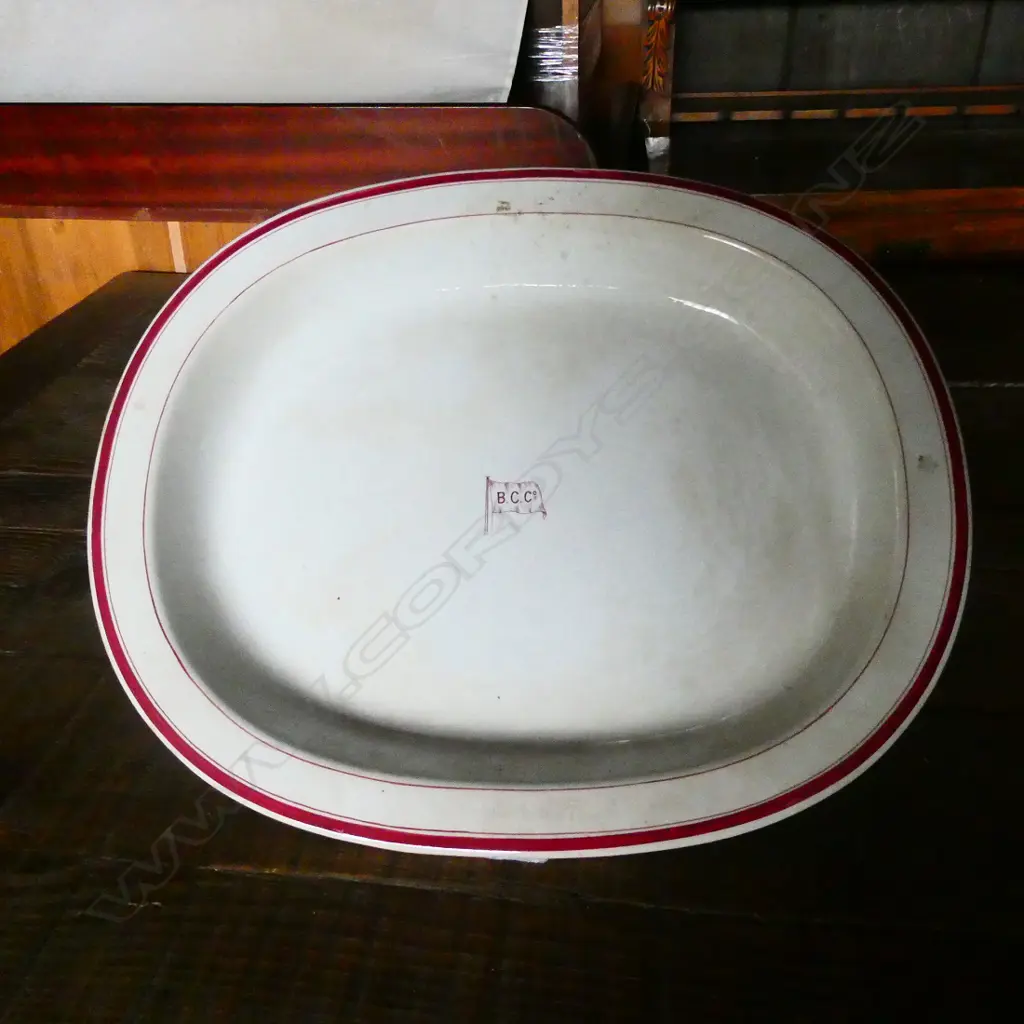 19thC 'B.C.Co' CHINA ASHETTE by CHRISTIE BROS. GLASGOW Image 1++