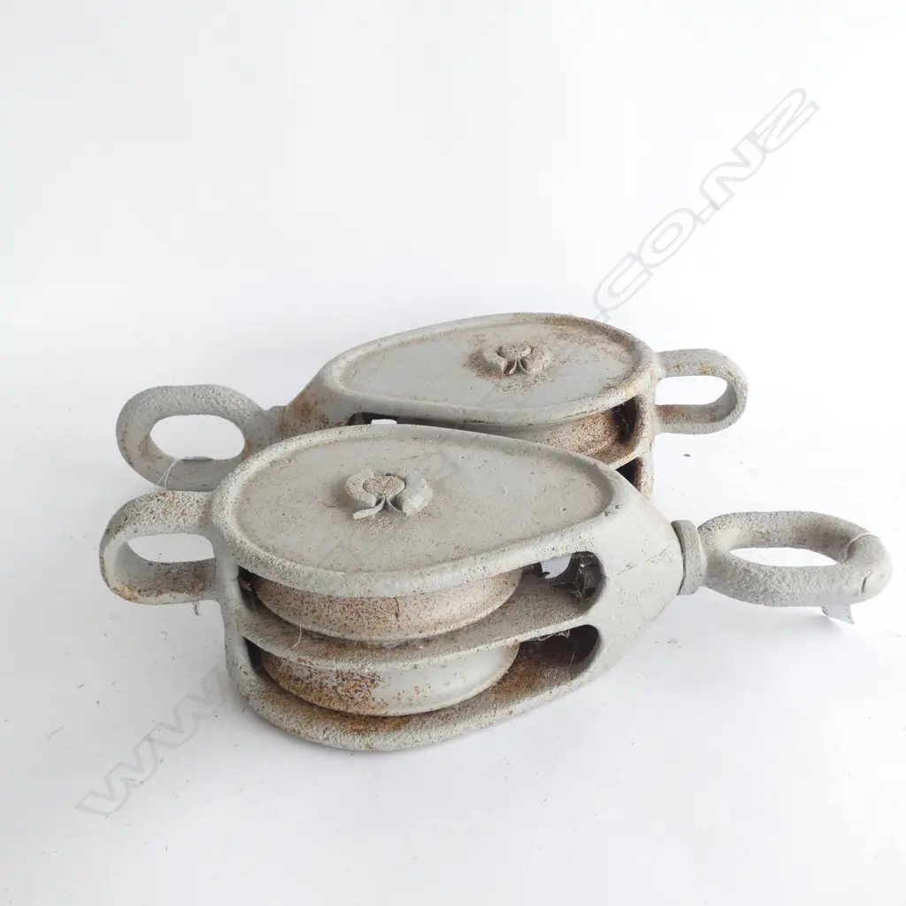 PR OLD IRON PULLEYS - L 460MM Image 1++