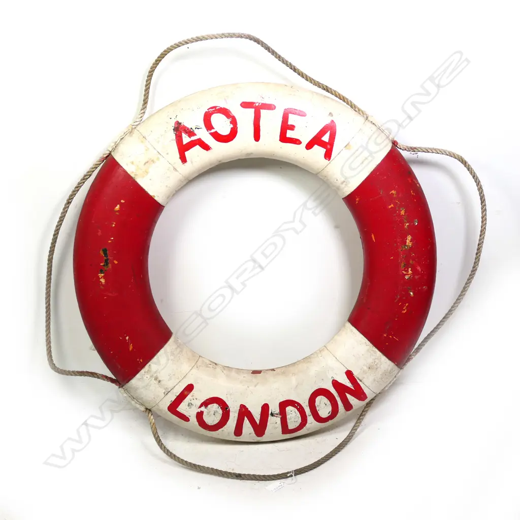 SHIPS VINTAGE  LIFEBUOY 'LONDON' 780MM Image 1++
