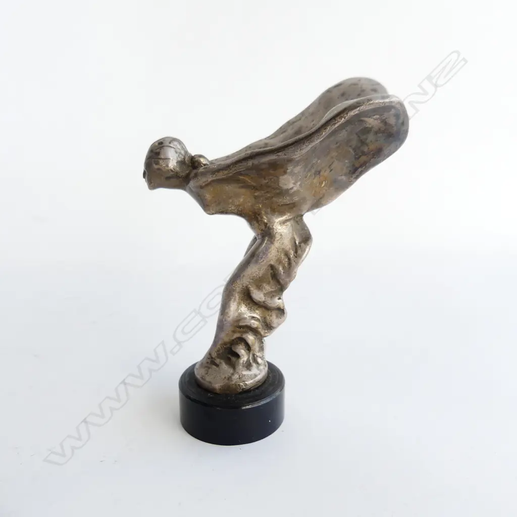 Chromed spirit of ecstasy winged woman car mascot, Image 1++