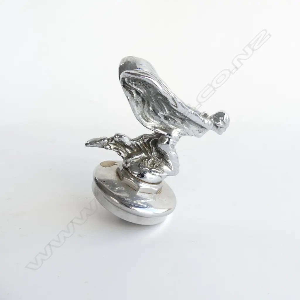 Chromed Rolls Royce collapsible spirit car mascot, Image 1++