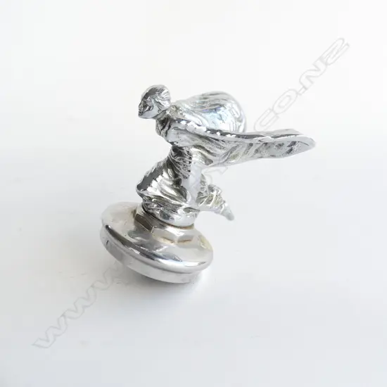 Chromed Rolls Royce collapsible spirit car mascot,