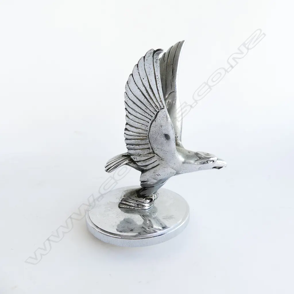 Alvis Ashwater eagle chrome car mascot, Image 1++