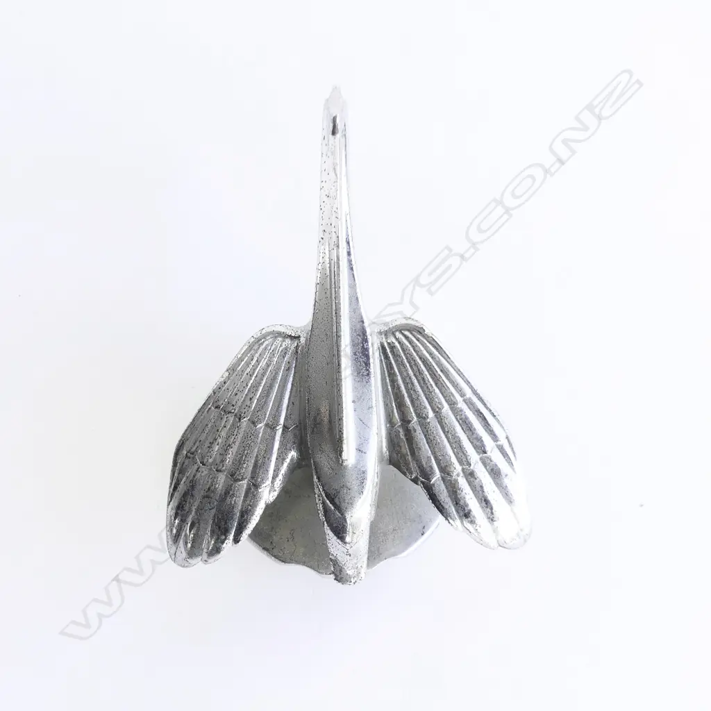 Chrome bird car mascot, Image 1++