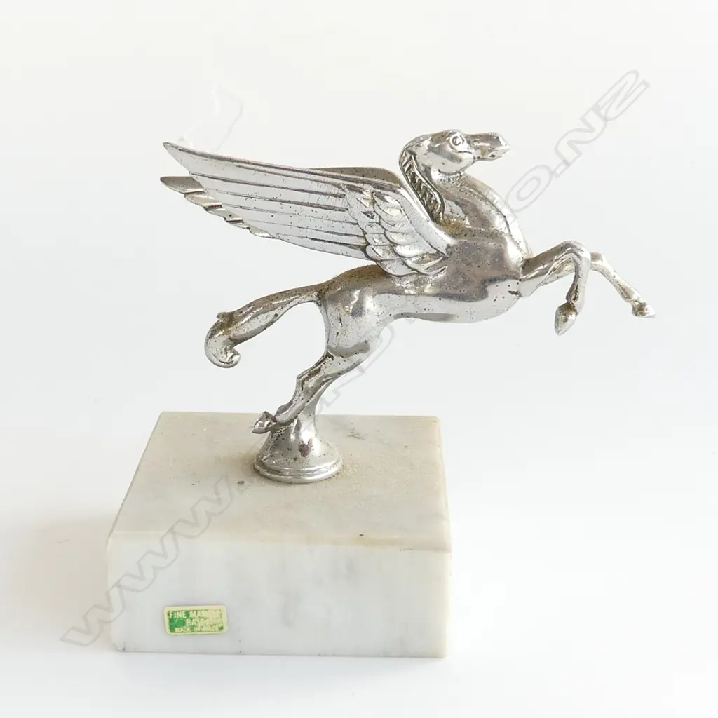 Pegasus chrome car mascot, Image 1++