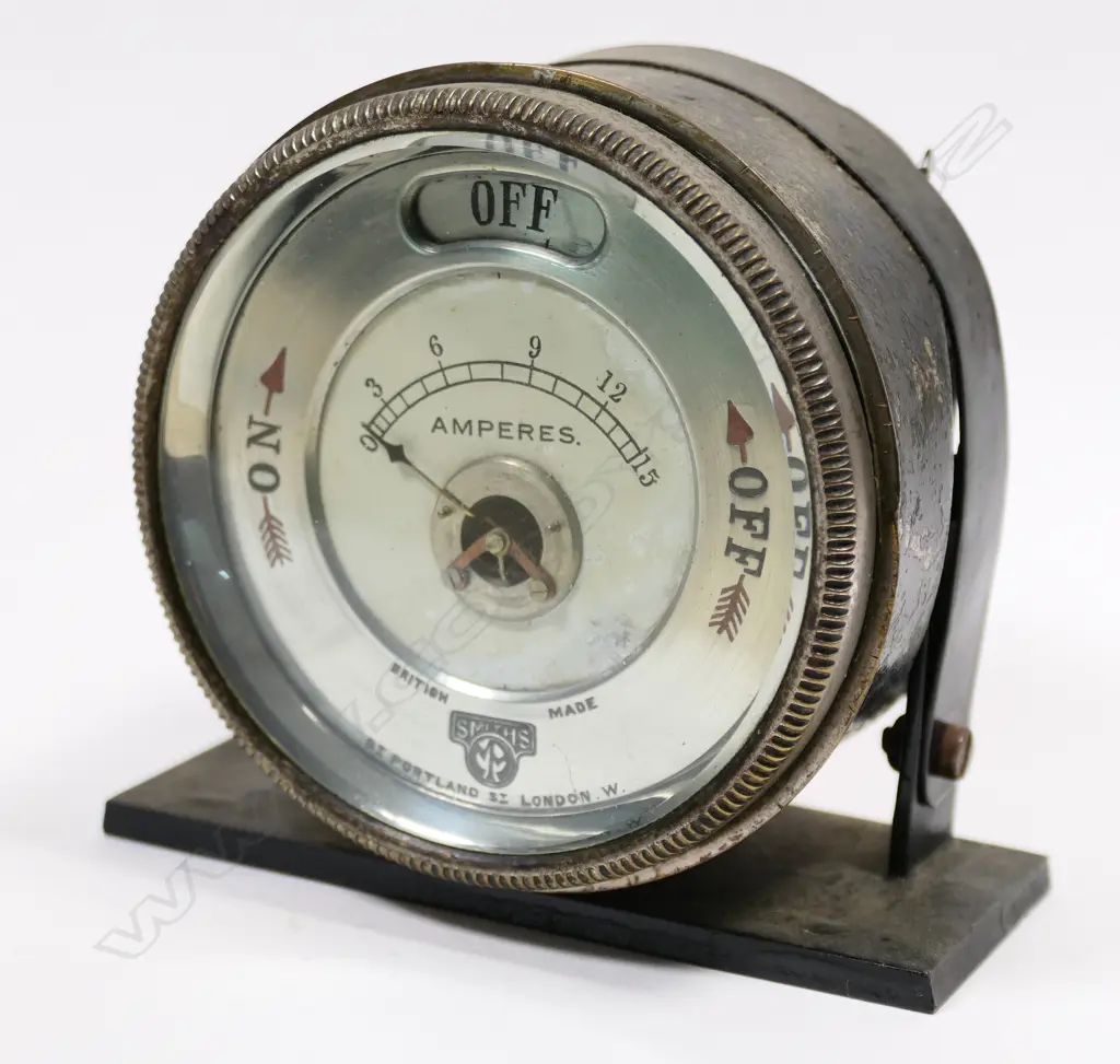 Bentley 'Smiths' amp meter with adjustments, Image 1++