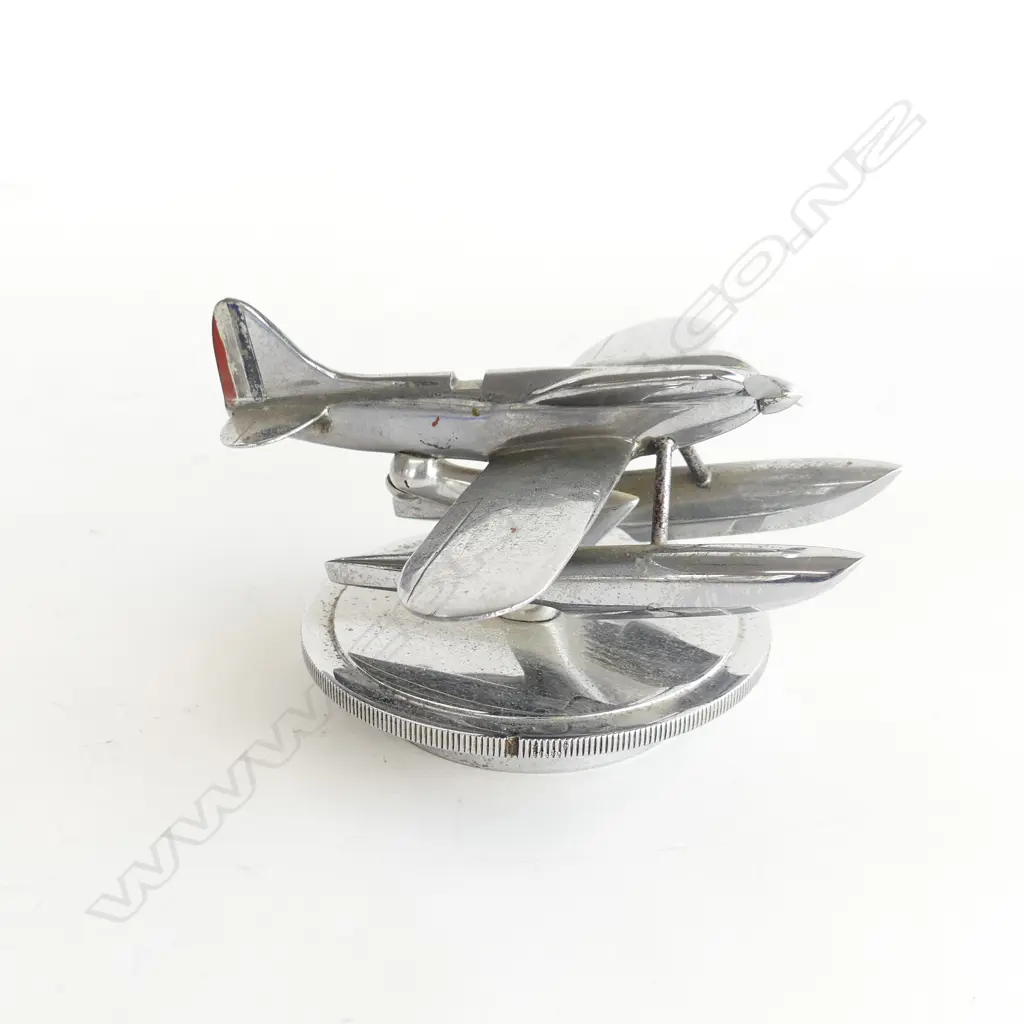 # An exceptionally rare c.1934 Supermarine Schneider trophy seaplane car mascot, Image 1++