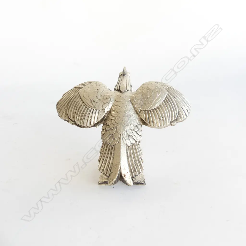 Chromed Singer Bantam cockerel sports car mascot, Image 1++