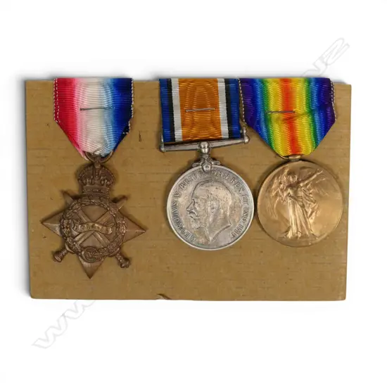 WW1 trio to an older overworked and underpaid Medical Practitioner George Ernest Lapraik (6 Jan 1864 - 6 May 1933) WW1 3/1440 NZEF Maj. NZ Medical Corps,