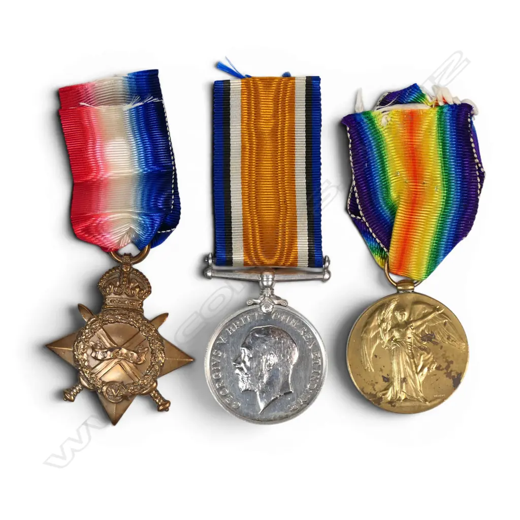 WW1 trio to James Lewis Robson (wounded in France) one of three brothers who served in the NZEF, Image 1++