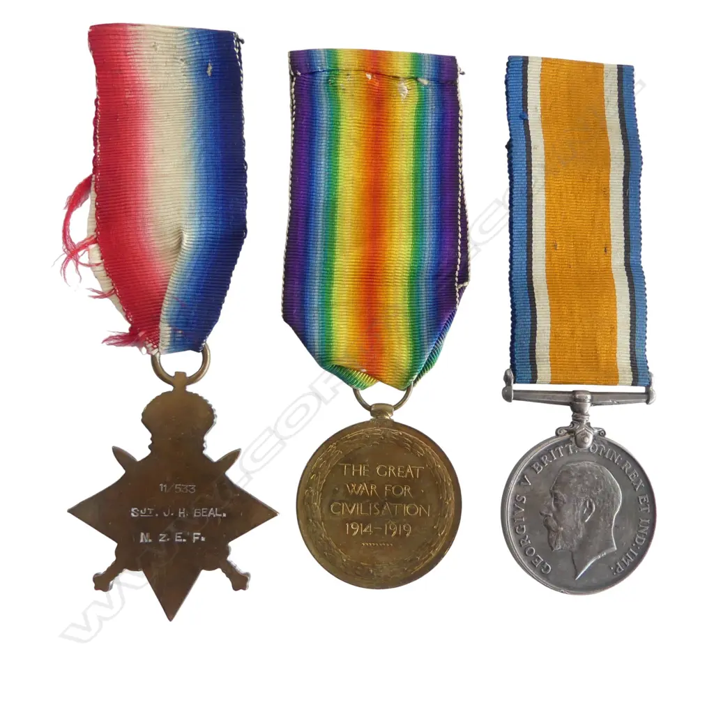 WW1 ANZAC Trio to Volunteer who enlisted 2 weeks after war declared and served at Gallipoli and the Western Front, Image 1++
