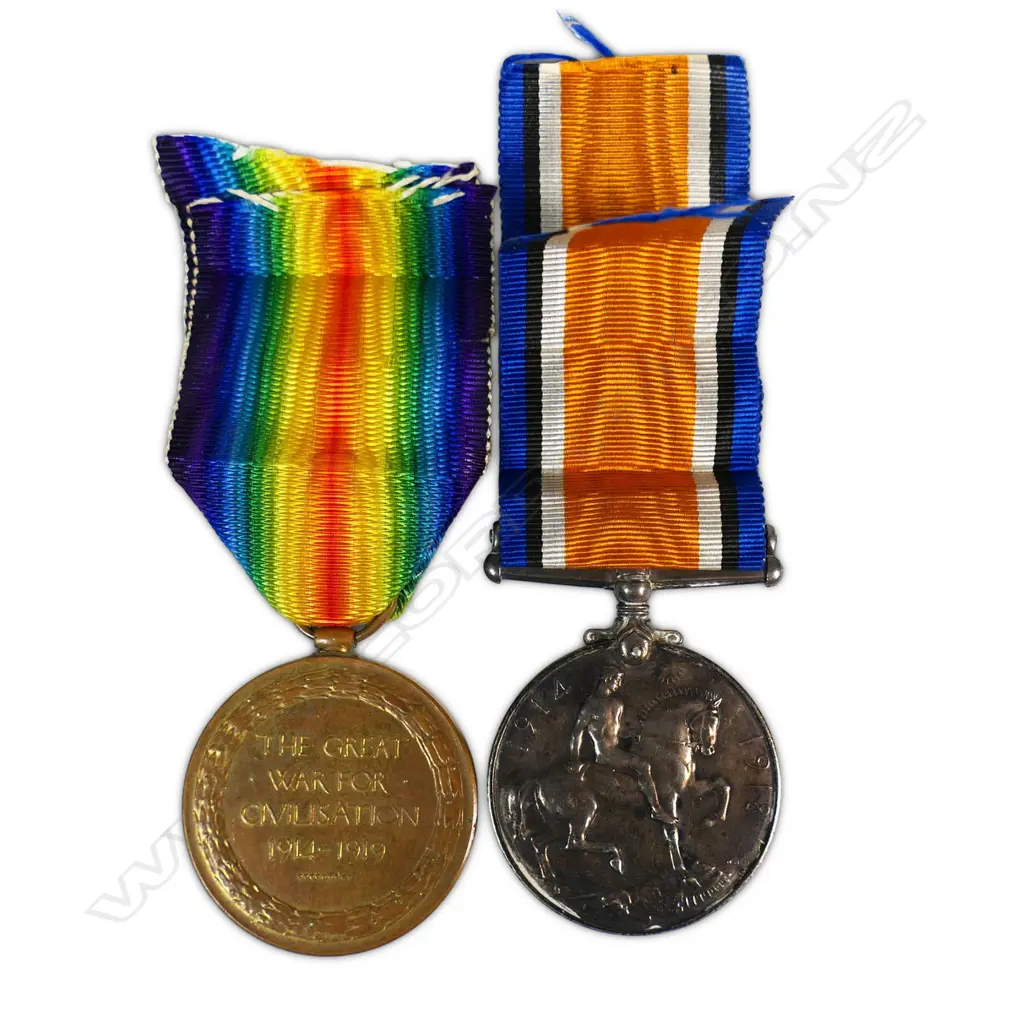 WW1 medals with ID tag and Memorial Plaque to Rifleman William Green who was killed in action at Messines, Image 1++