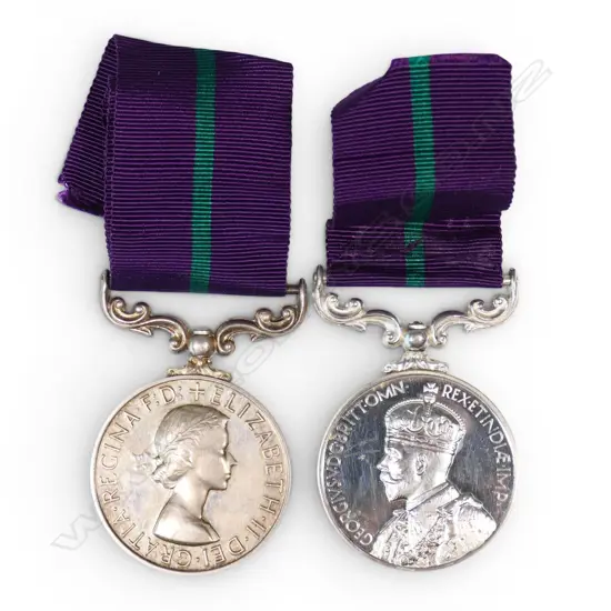 2 NZMSM GV (crowned, plated) & EII (BOTH UNNAMED)