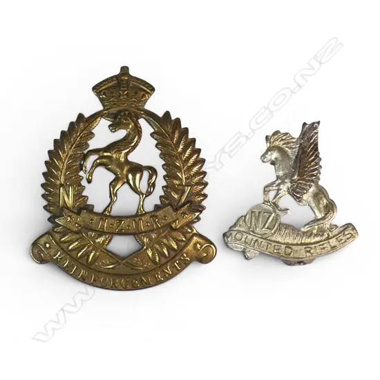 4/186 4/205 OLDHAM $270 MTD RIFLES REINFORCEMENTS CAP & COLLAR BADGES