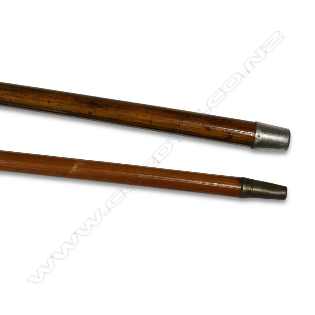 Two NZ military swagger sticks, Image 1++